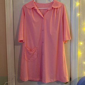 VINTAGE Pink Silky Nightgown